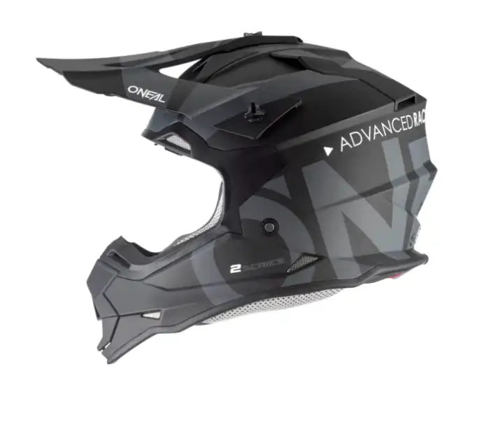 O´Neal Unisex 2SRS RL Helmet SLICK Black/Grey